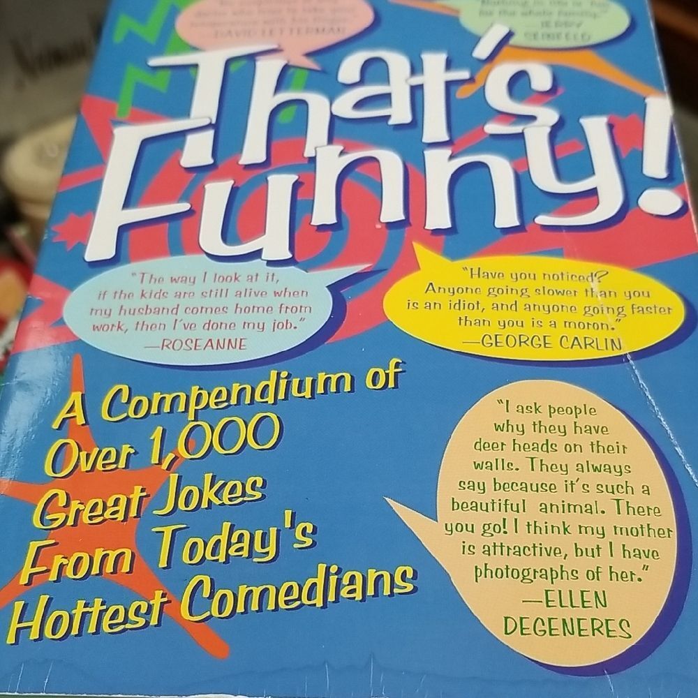 That's Funny! Joke Book - Colorful Cover